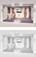 Design of exhibition stand