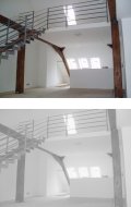 Reconstruction of attic space